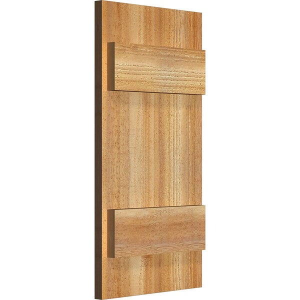 Joined Board-n-Batten Shutters, Rough Sawn Western Red Cedar, 10 3/4W X 21H